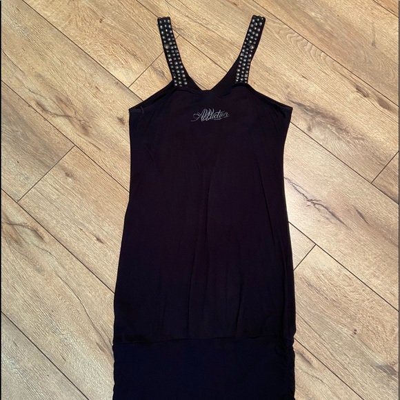 AFFLICTION DRESS BLACK PREMIUM STUDDED TANK STYLE Size (M) - Picture 4 of 6